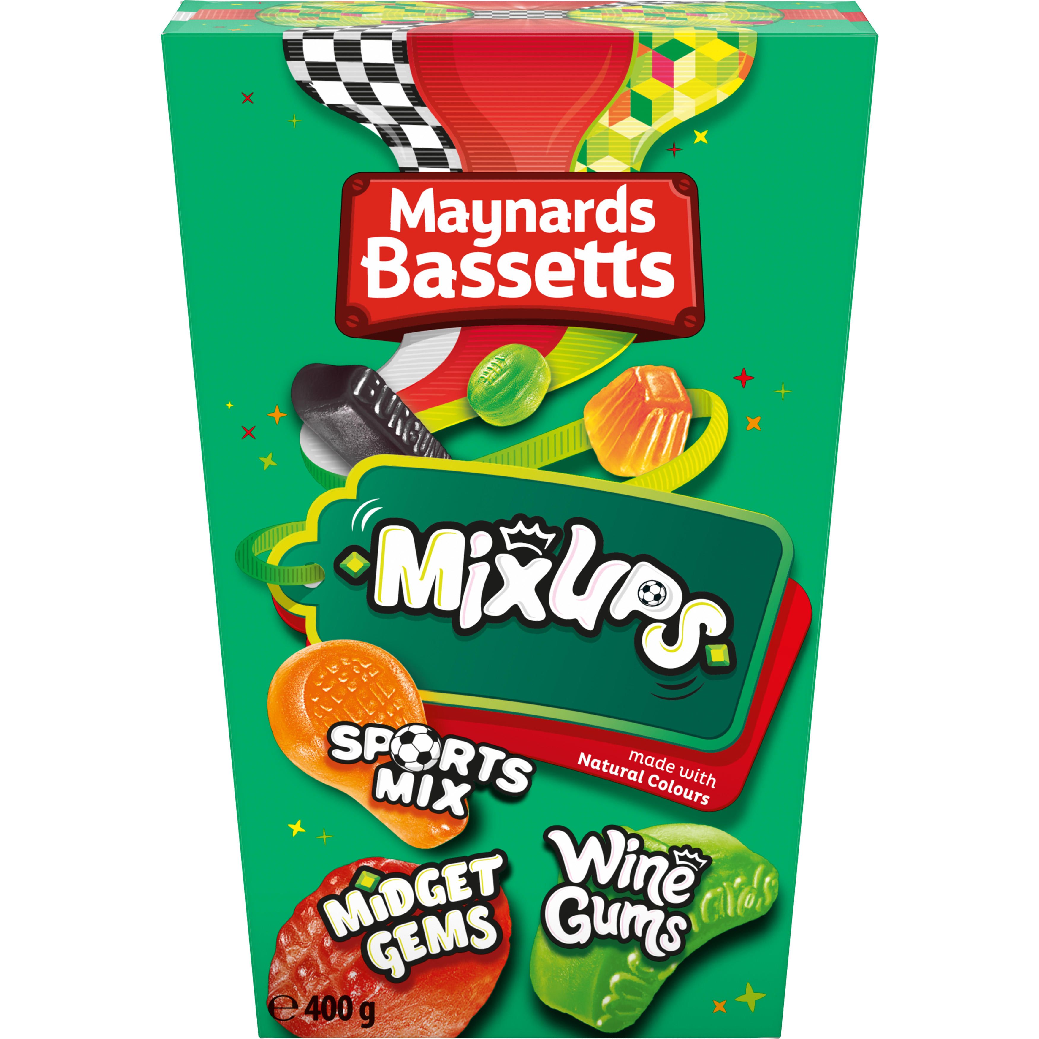 Maynards Bassetts Mix Ups Sweets Carton 400g
