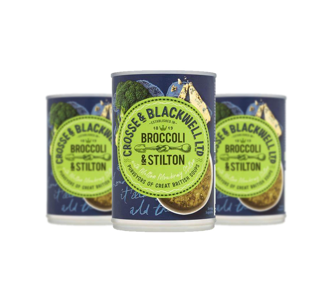 Triple Pack Crosse and Blackwell Broccolli and Stilton Soup 400g