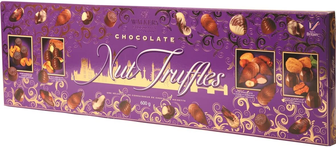 Walkers Luxury Chocolate Nut Truffles, 600 g