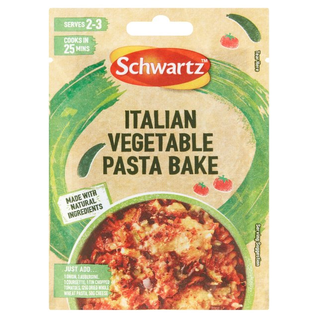 Schwartz Italian Vegetable Pasta Bake 20g