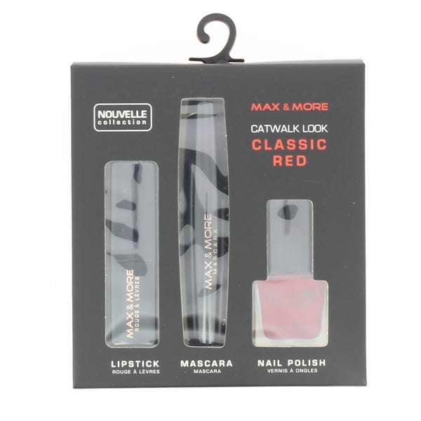 Max and More Classic Red Make Up Set