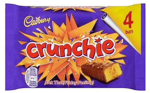 Cadbury Crunchie 4PK