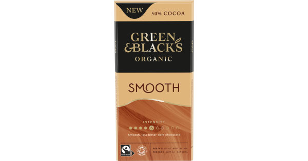 Green & Blacks Smooth 50% Cocoa Dark Chocolate 90g