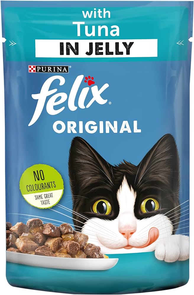 Felix Original Tuna in Jelly 100g Pouch