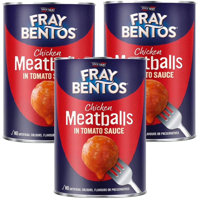 Fray Bentos Meatballs In Tomato Sauce 380g (Triple Pack)