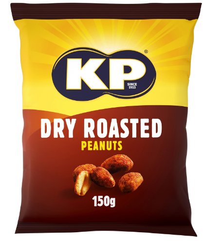 KP Dry Roasted Peanuts 150g