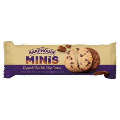 Bakehouse Minis Dipped Chocolate Chip Cookies 150g