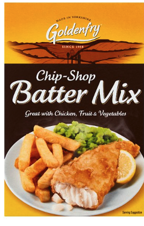 Case of 6 x Goldenfry Chip-Shop Batter Mix 170g